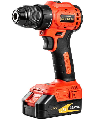 Аккумуляторная Дрель-Шуруповерт GTM DS18/50BL (2897) - Для Ежедневных Задач!