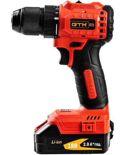 Аккумуляторная Дрель-Шуруповерт GTM DS18/50BL (2897) - Для Ежедневных Задач!