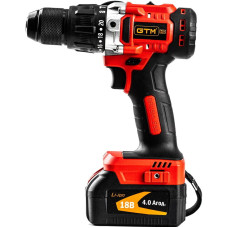 Аккумуляторная ударная дрель-шуруповерт GTM DSI18/80BL (2898)