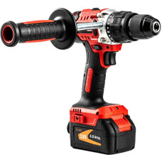 Аккумуляторная ударная дрель-шуруповерт GTM DSI18/80BL (2898)