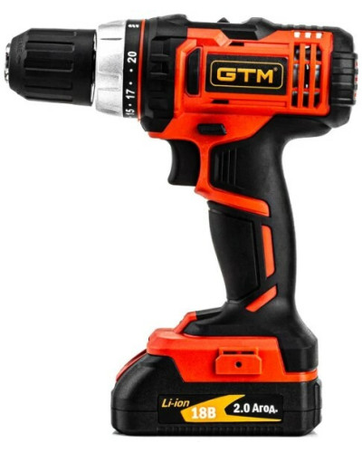 Аккумуляторный Дрель-Шуруповерт GTM DS18/40P - Крепкий Орешек!