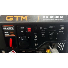 Генератор инверторный GTM DK4000Xi (34574)