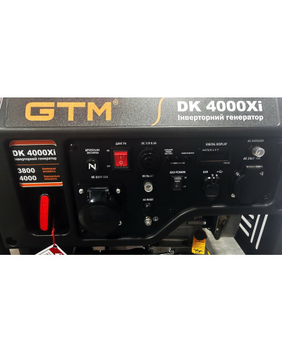 Генератор инверторный GTM DK4000Xi - мощное решение для дома