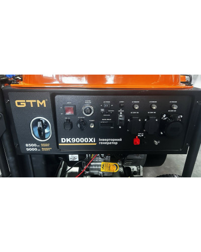 Генератор инверторный GTM DK9000Xi - до 14 часов непрерывной работы Генератор инверторный GTM DK9000Xi - до 14 часов непрерывной работы