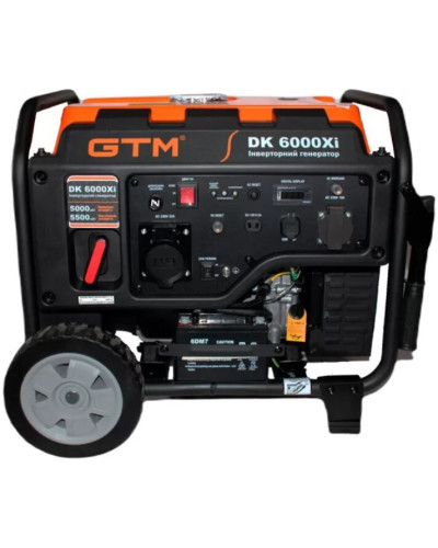 Инверторный генератор GTM DK6000Xi - мощность в инверторной технологии