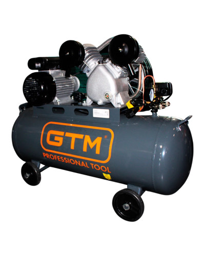 Поршневой воздушный компрессор GTM KCJ2070-100L - мощный и производительный для профессионалов!